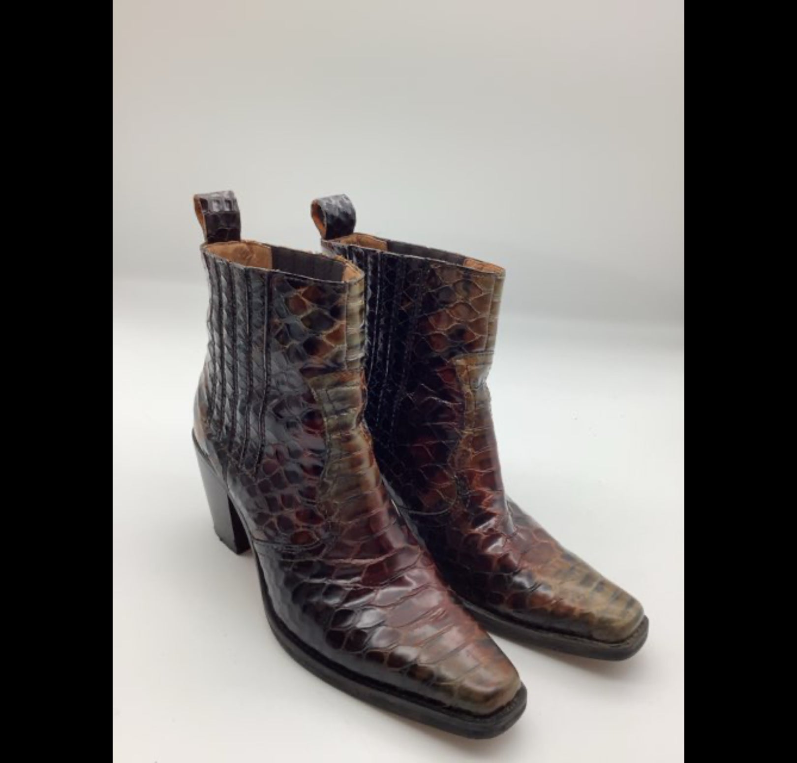 Ganni Western Ankel Støvler.